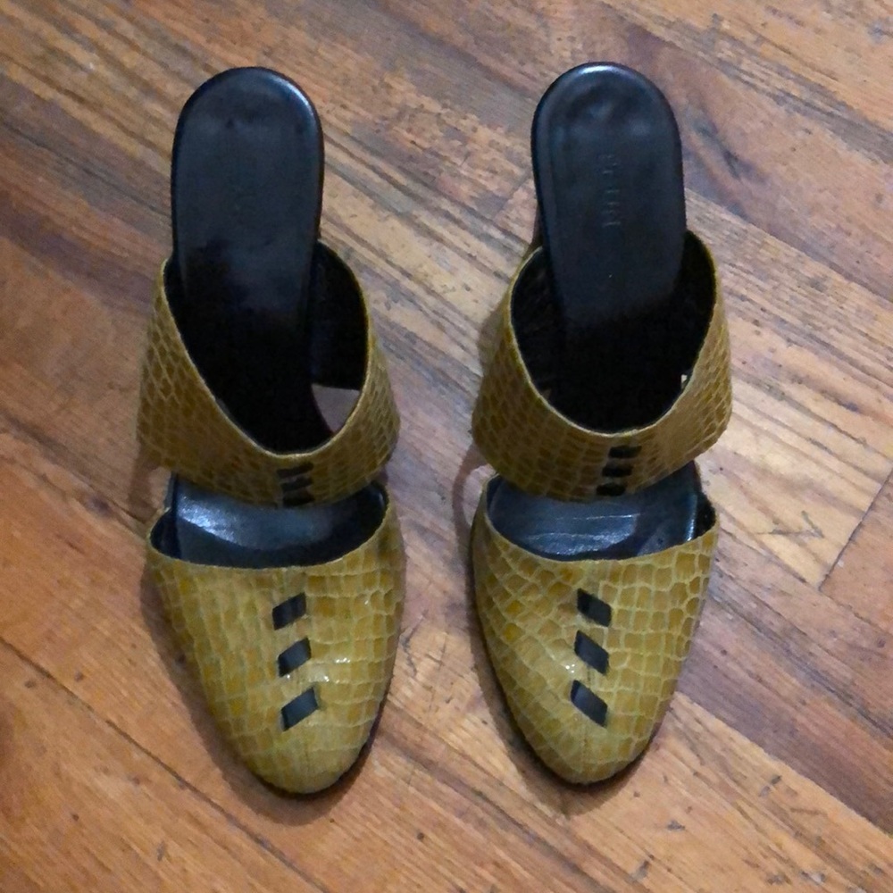 Edun Heeled Slides